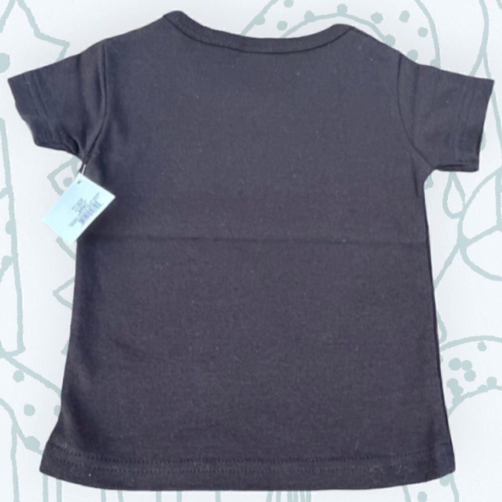 Ella Jackson GANZ Size 6-12 Months Boy's Black I Rock T-Shirt - Guitar - Picture 6 of 6